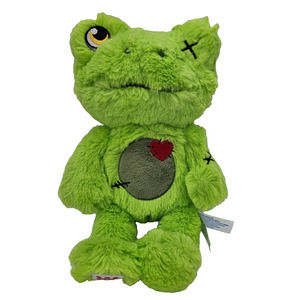 NEW Build A Bear Buddie Zomfrog Plush 9" Zombie Frog Buddy BAB Smallfry